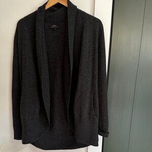 100% Mongolian Cashmere Open Cardigan Sweater